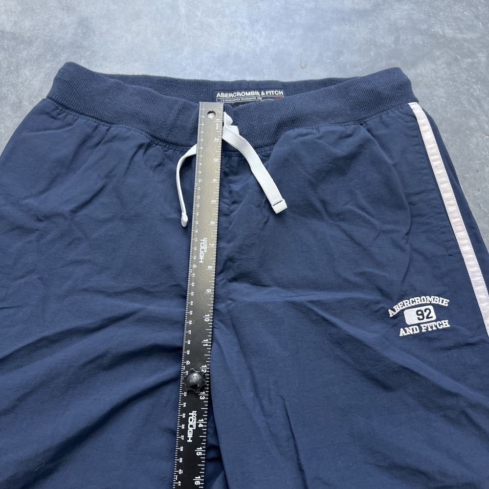 Abercrombie & Fitch Sized Oversize Joggers Blue Y2K  Drawstring - Picture 6 of 9